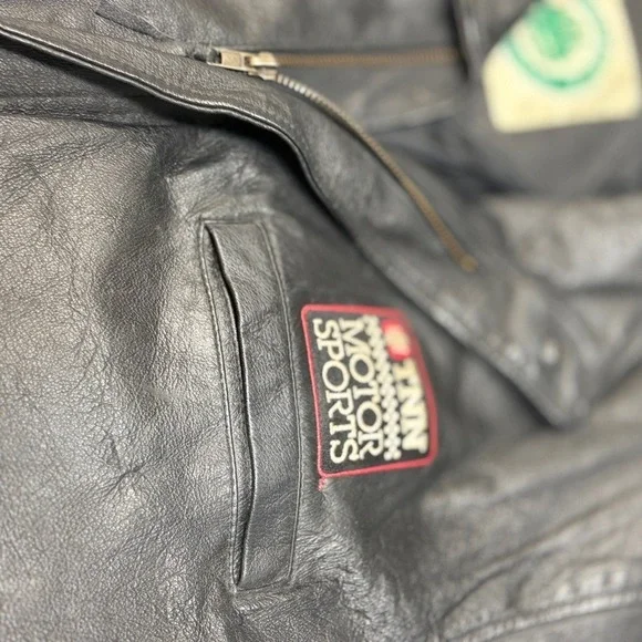 TNN Motor‎ Sports Men's Black Bomber Jacket Xl